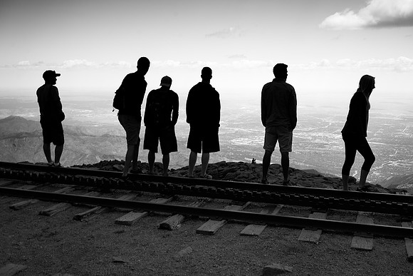 Pike's Peak Silhouettes
